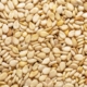 Organic natural sesame seeds texture background